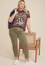 Plus Size Aerosmith Let Rock Rule Vintage Graphic Tee, C5325, small