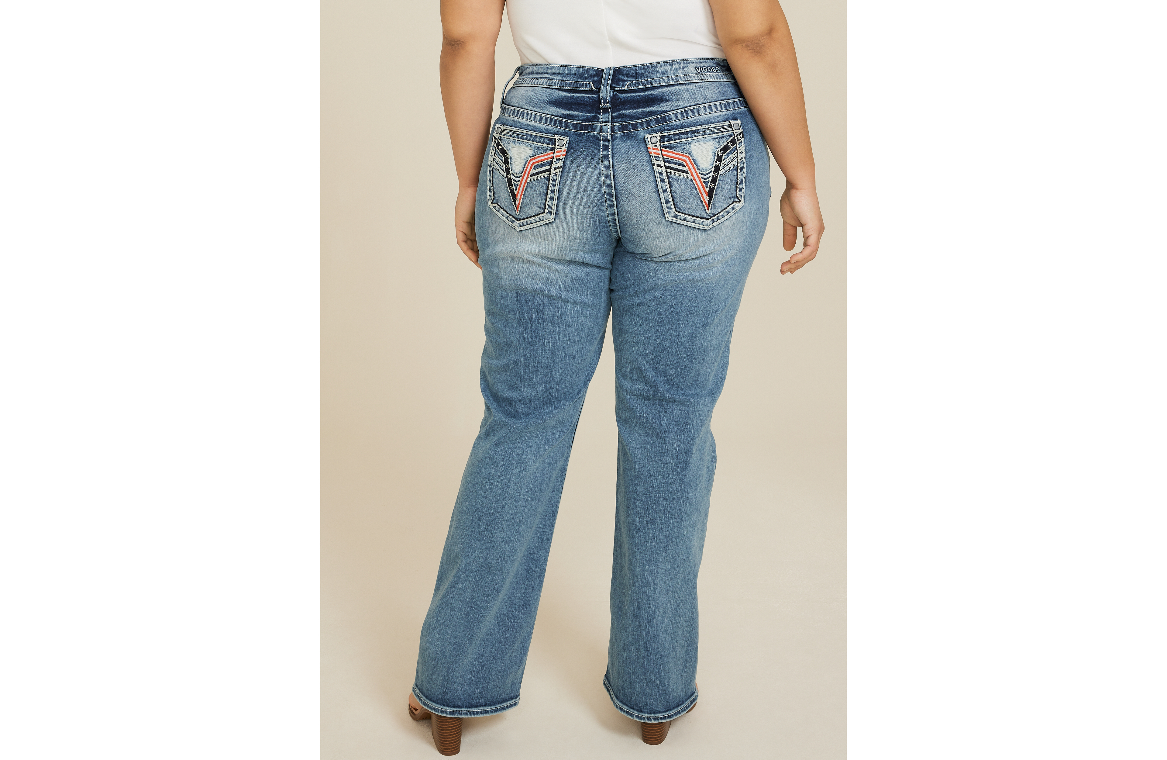 Plus Vigoss® Heritage Americana Bootcut Jean