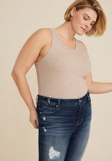 Plus Size edgely&trade; High Rise Mid Fit Ripped Super Skinny Jean, C258, small