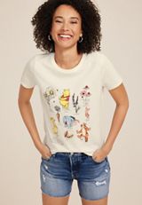 Winne The Pooh And Friends Classic Fit Graphic Tee, C6007, small