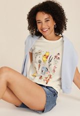 Winne The Pooh And Friends Classic Fit Graphic Tee, C6007, small