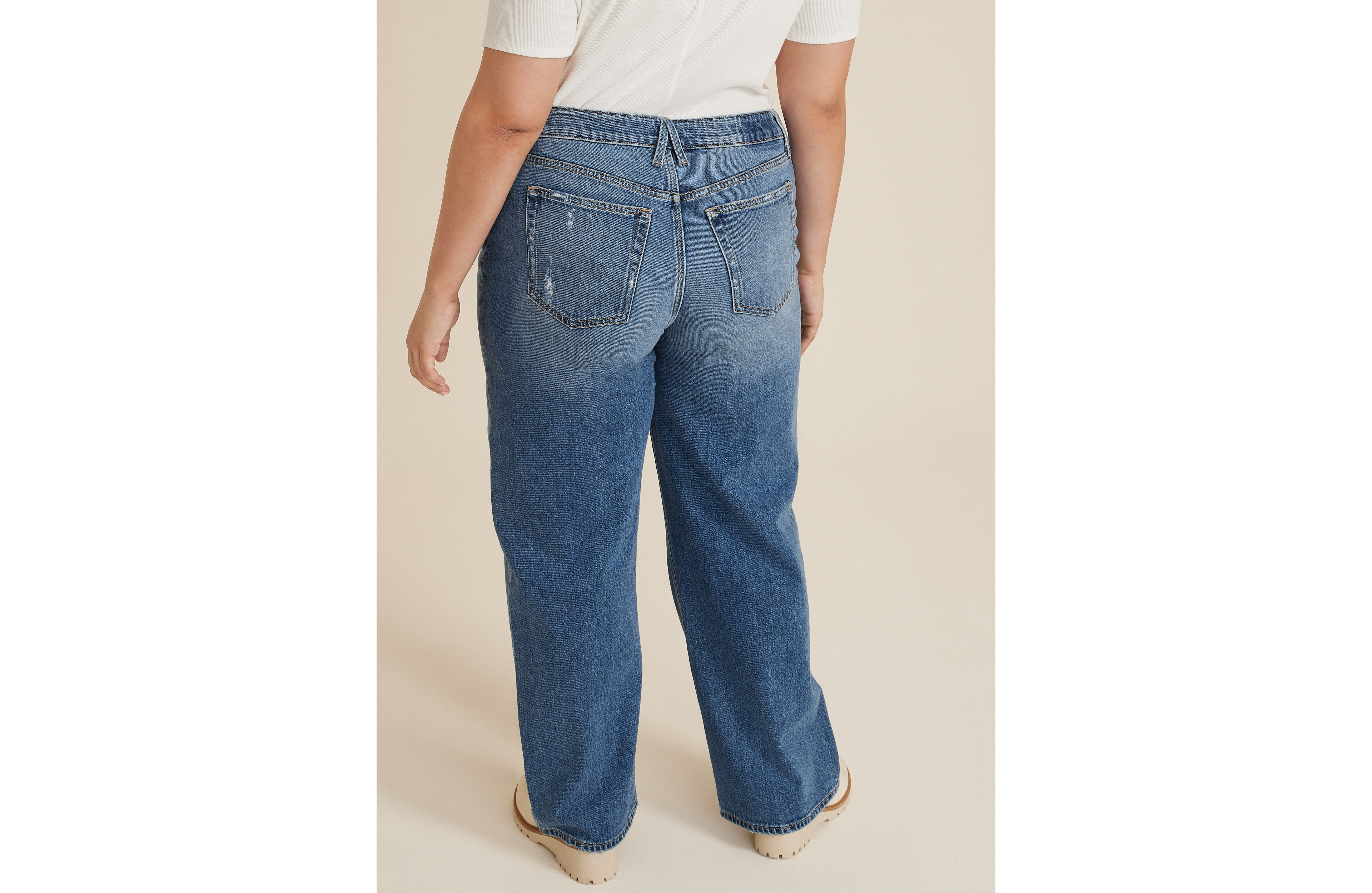 Plus Goldie Blues™ High Rise Curvy Cheeky Wide Leg Jean