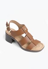 SuperCush Aly Fisherman Block Heel, COGNAC, small