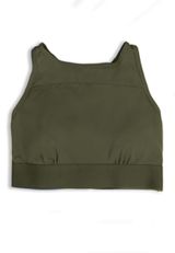Mesh High Neck Bralette, C6522, small