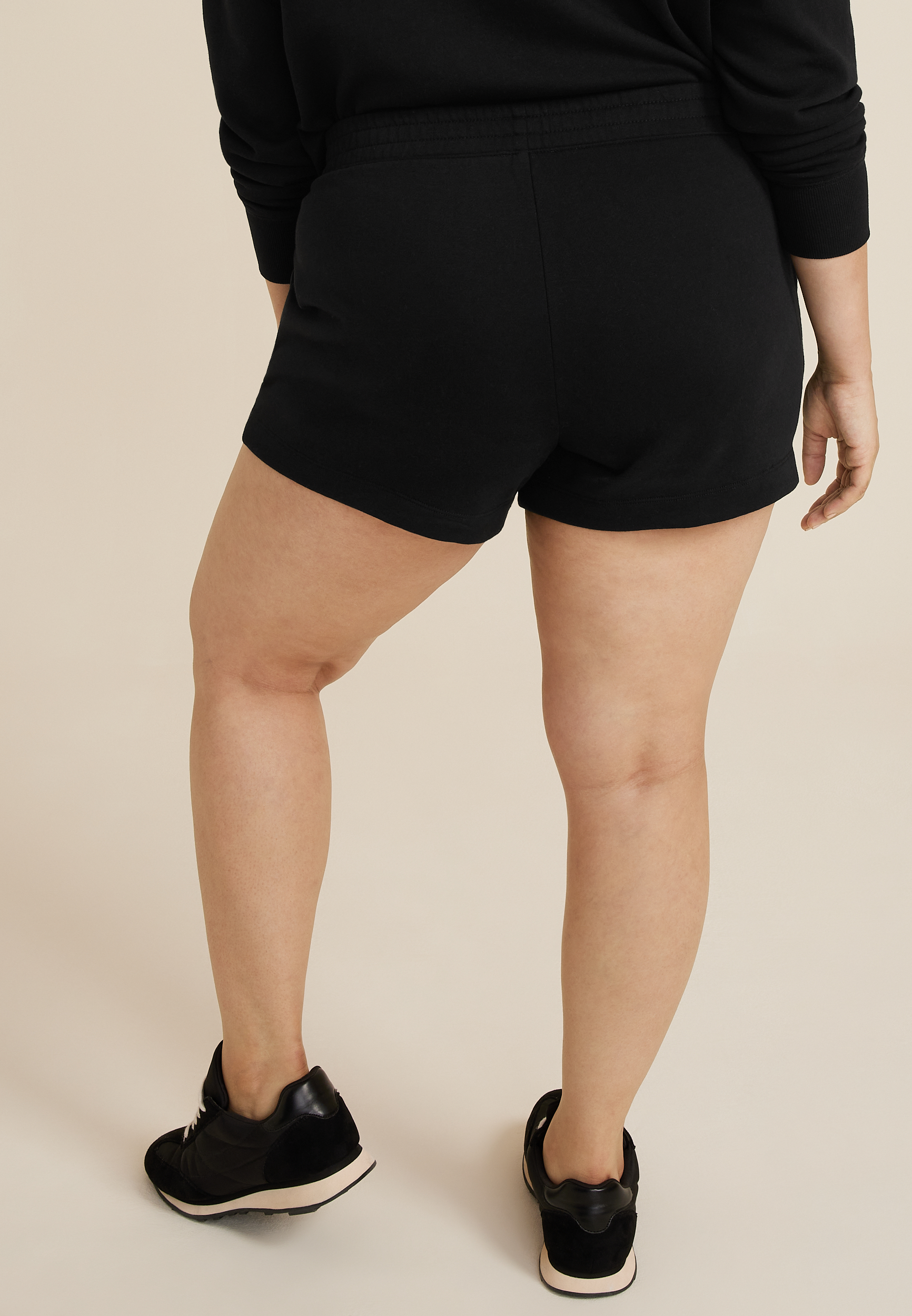Plus Club Fleece High Rise 4in Short