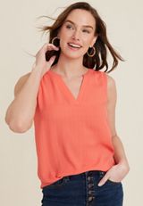 Atwood Textured Tank Top, C9240, small