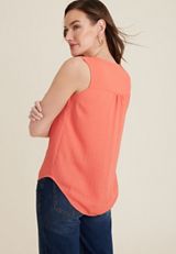 Atwood Textured Tank Top, C9240, small