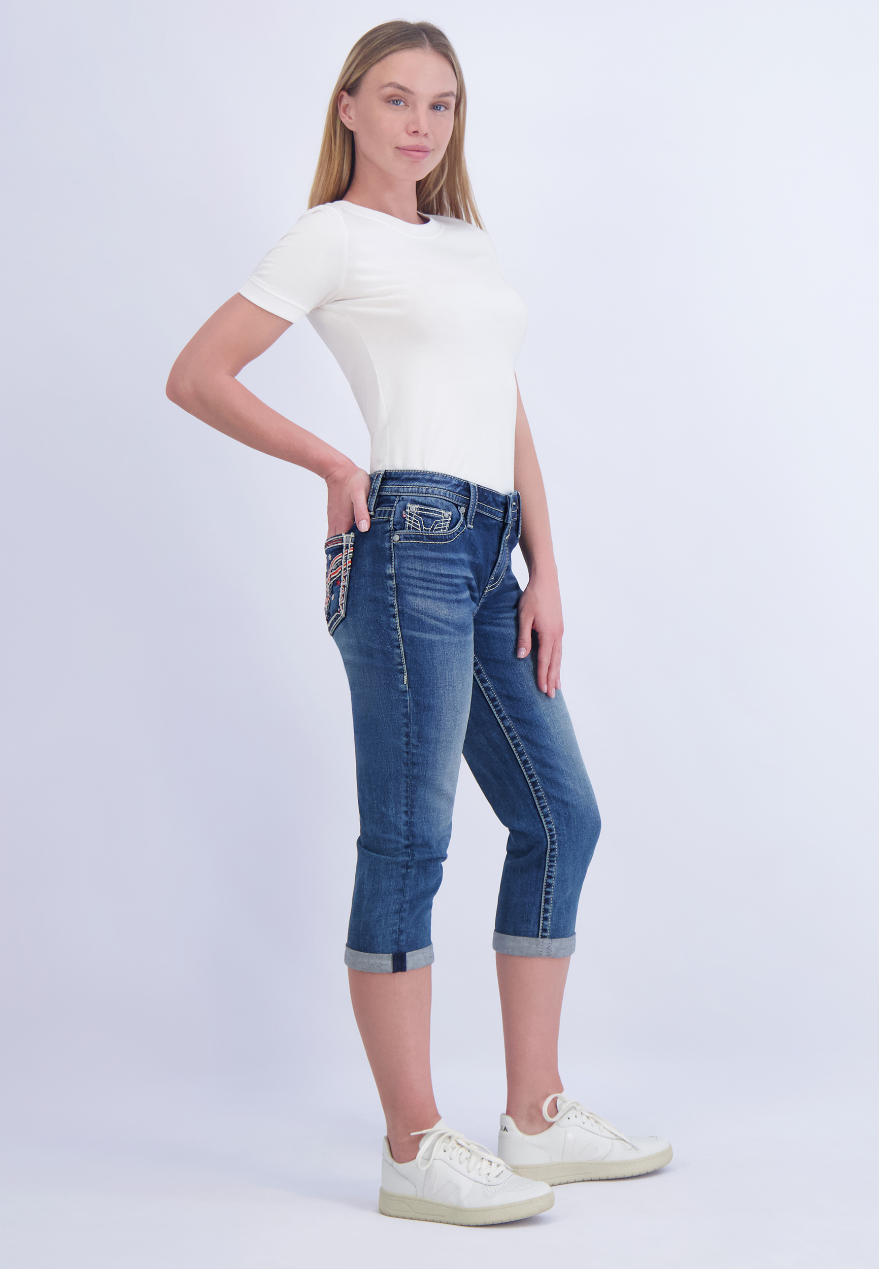 Vigoss&reg; Heritage Mid Rise Americana Capri, C258, large