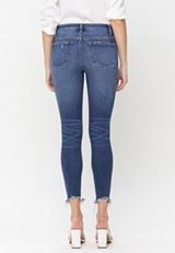 Flying Monkey&trade; High Rise Cropped Skinny Jean, C258, small