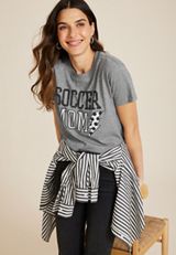 Soccer Mom Graphic Tee, C3407, small