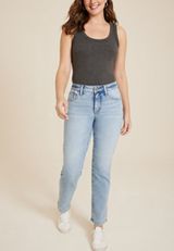 Everflex&trade; High Rise Straight Jean, C2806, small