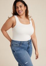 Plus Size Everflex&trade; Curvy High Rise Slim Straight Ankle Jean, C3337, small