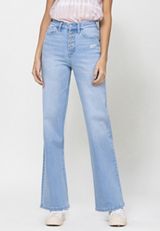 Vervet&trade; High Rise 90s Button Fly Loose Jean, C2806, small