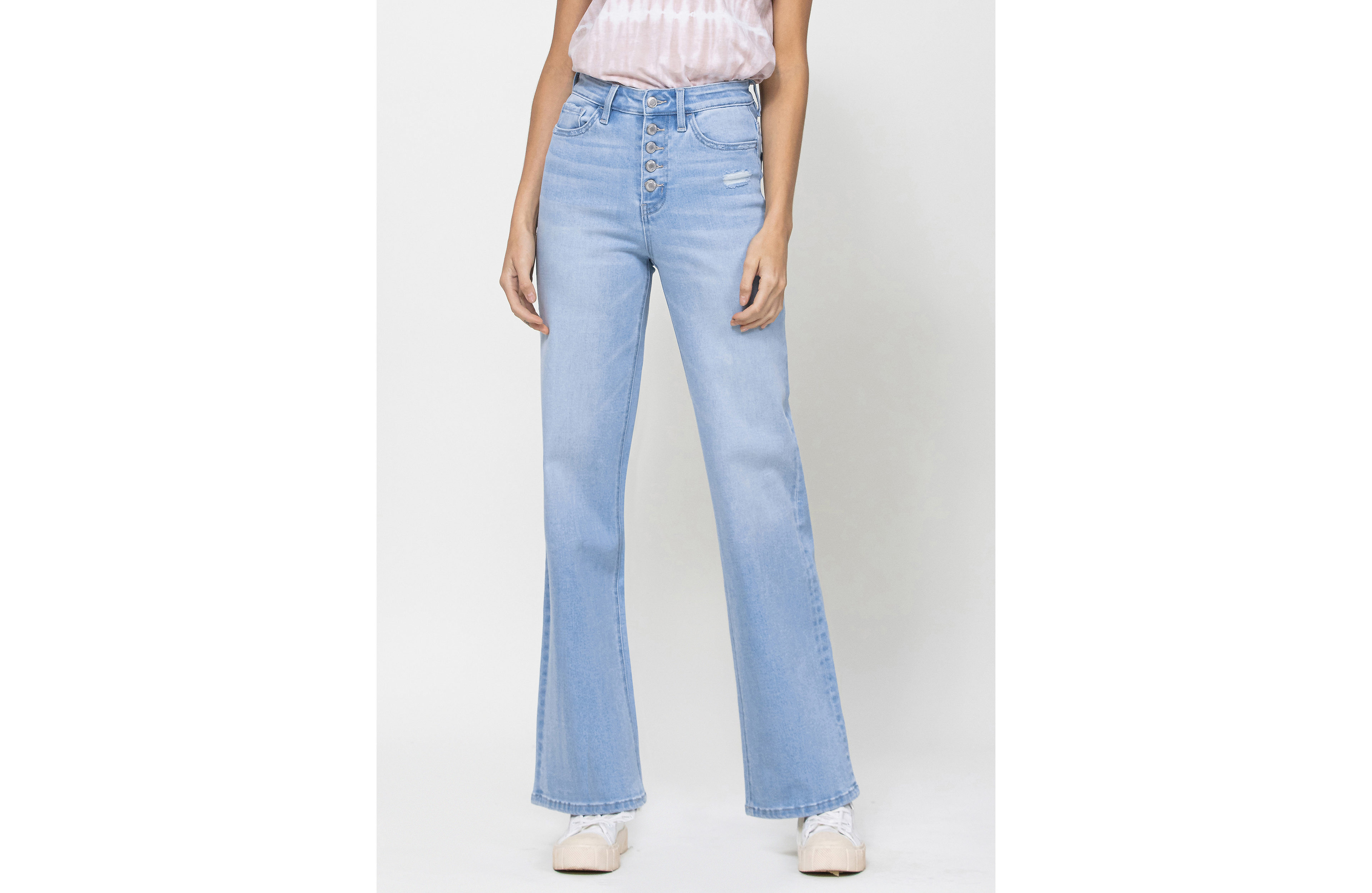 Vervet™ High Rise 90s Button Fly Loose Jean