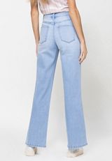 Vervet&trade; High Rise 90s Button Fly Loose Jean, C2806, small