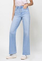 Vervet&trade; High Rise 90s Button Fly Loose Jean, C2806, small