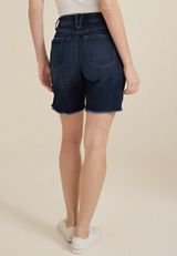 m jeans by maurices&trade; Classic Curvy High Rise 8in Bermuda Short, DARK SANDBLAST, small
