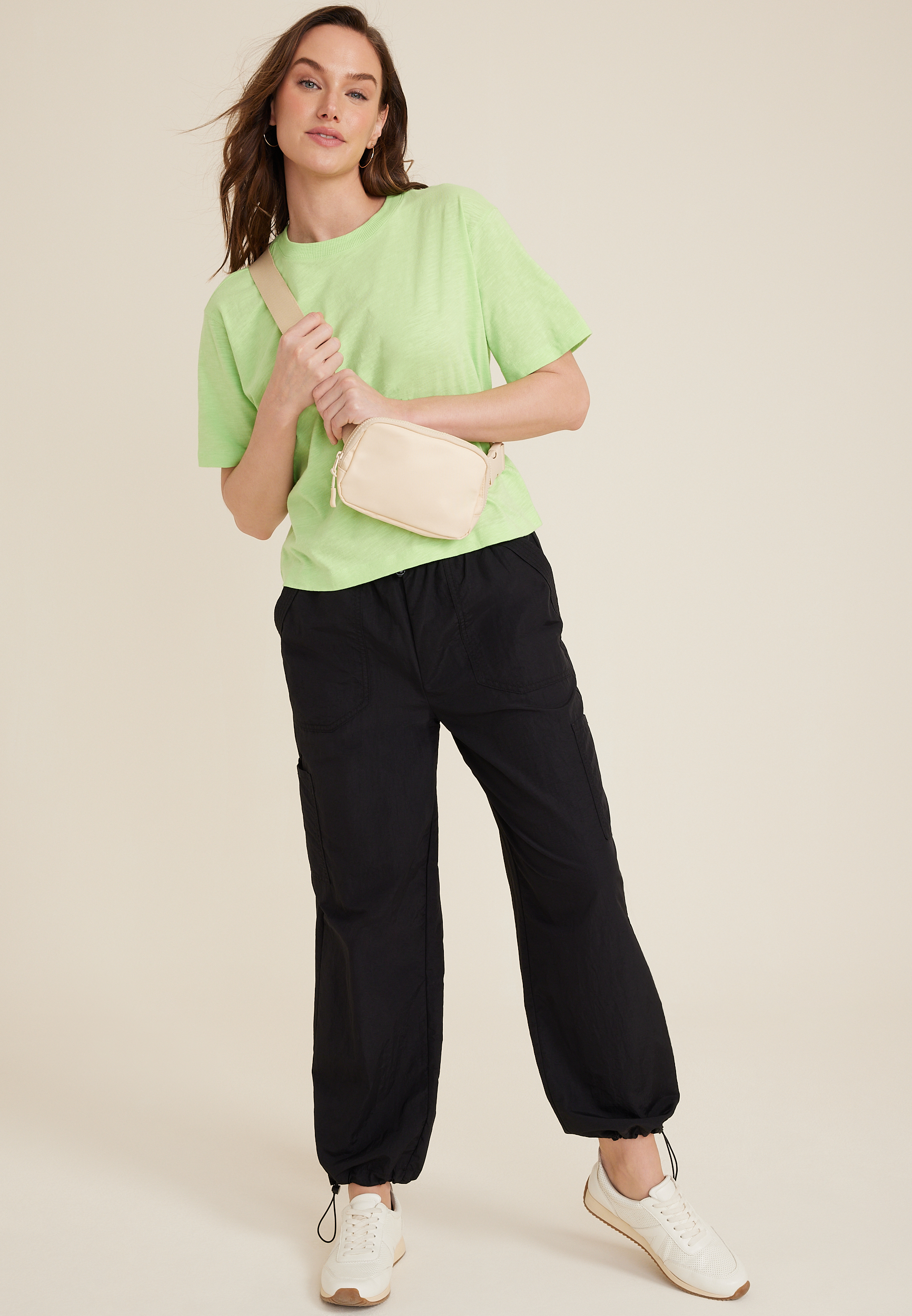 24/7 Boxy Crop Tee