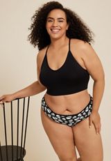 Simply Comfy Cotton Bikini Panty, C1756, small
