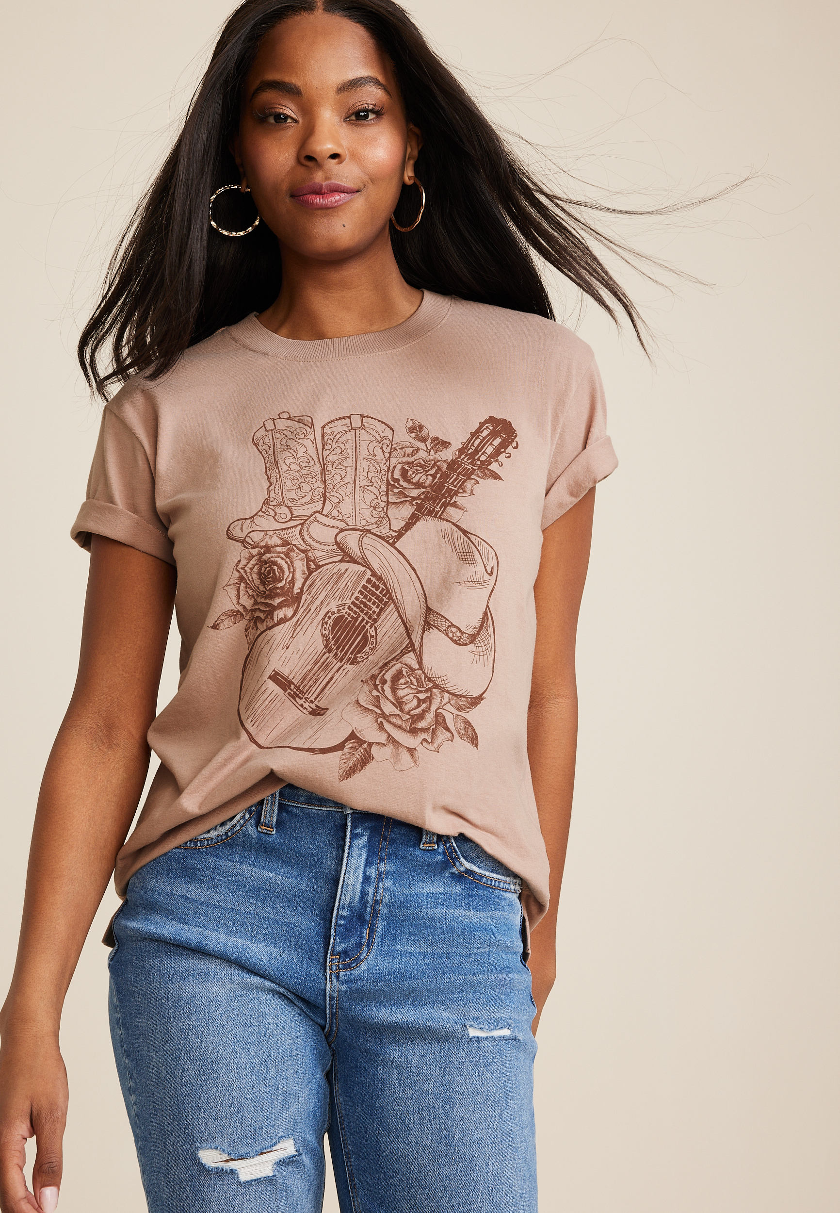 Country Graphic Tee, C3343, large