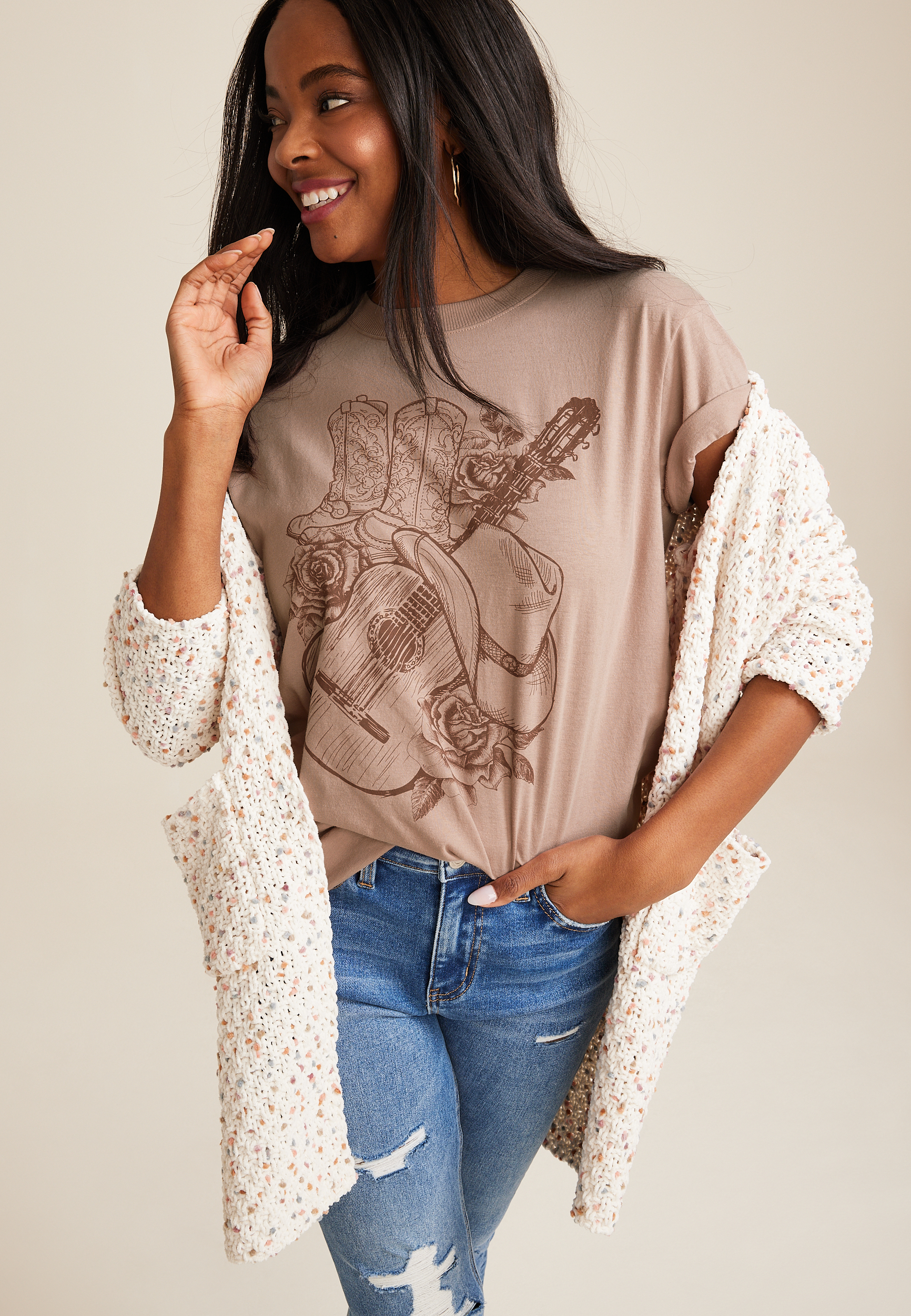 Country Graphic Tee, C3343, large