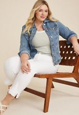 Plus Size Scoop Neck Ribbed Sweater Tank Top, LIGHT HEATHER GRAY COMBO, small