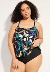 Plus Size High Waist Bikini Bottom, C106, small