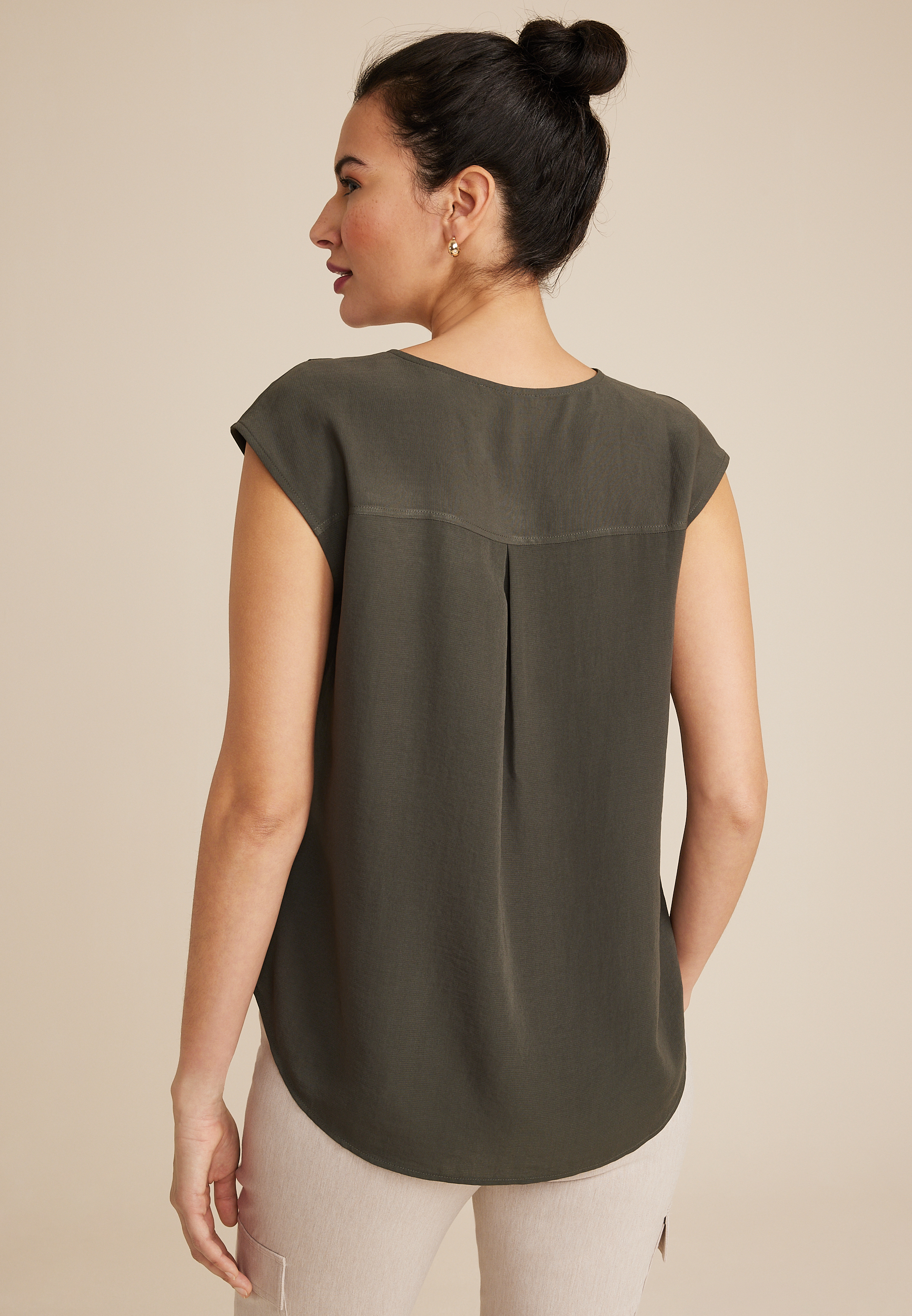 Juni V Neck Blouse