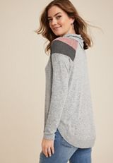 Haven Cowl Neck Top, C151, small