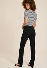 Bengaline Mid Rise Bootcut Pant, C106, small