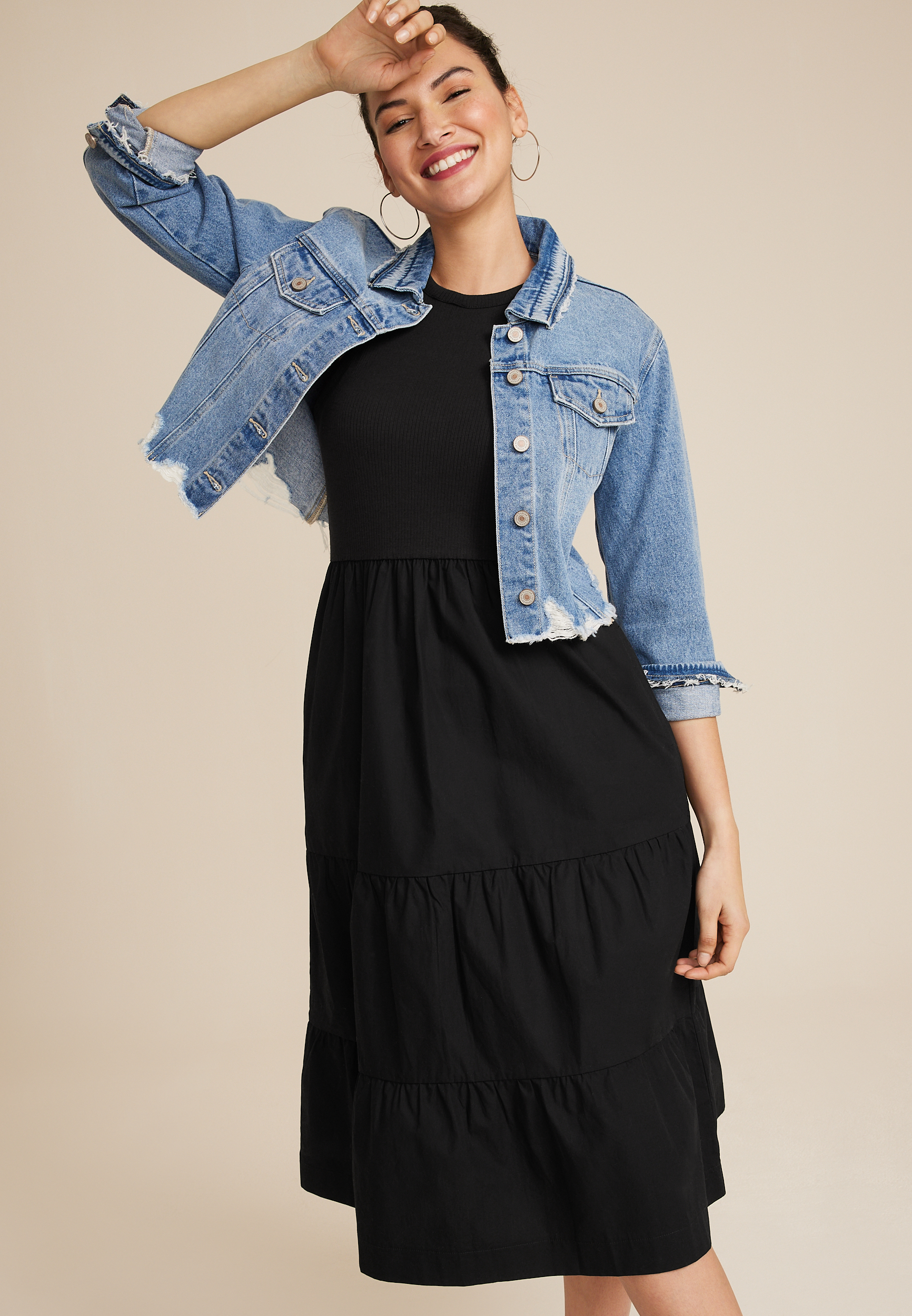 Tiered Tank Dress