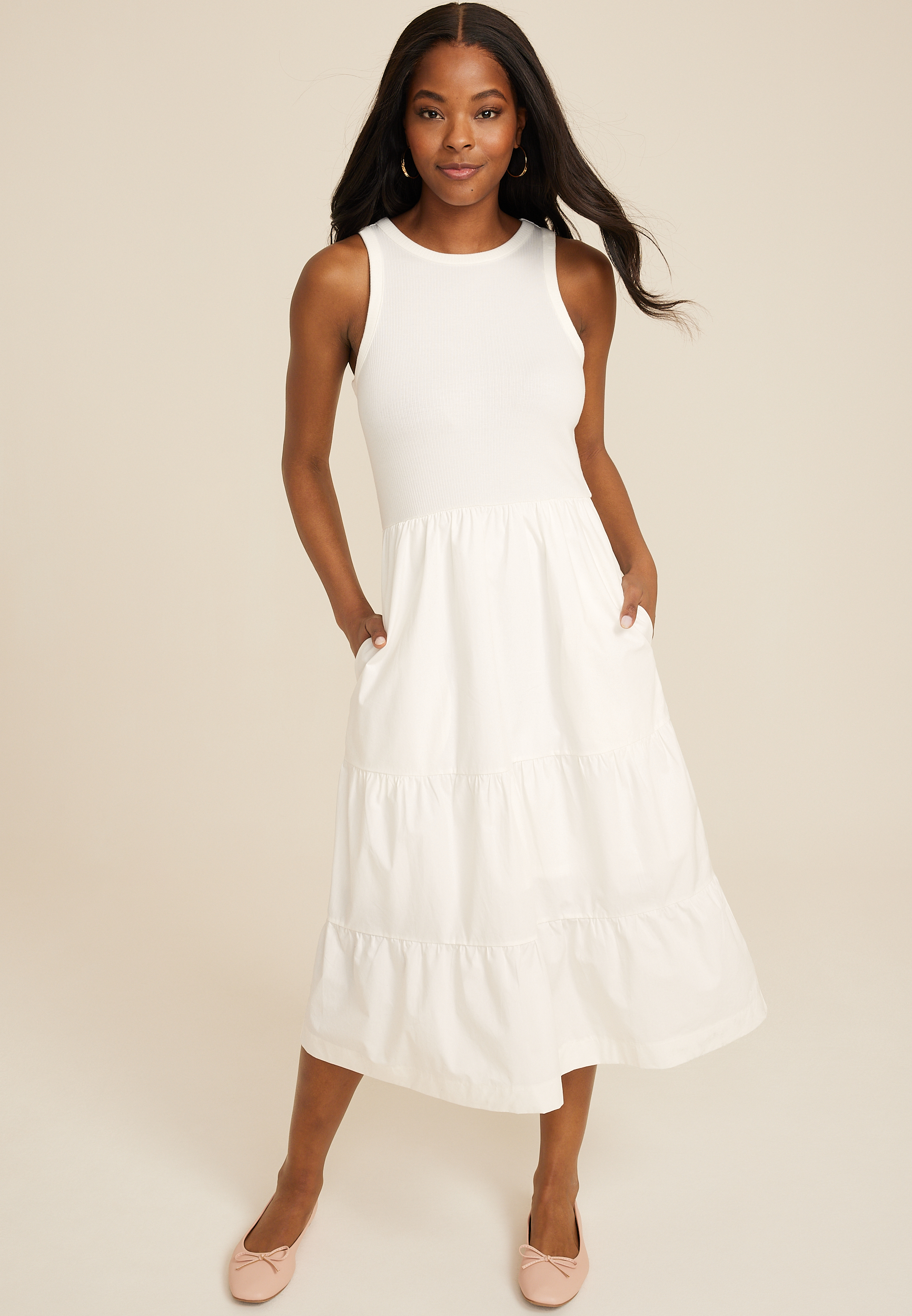 White 2024 dress maurices