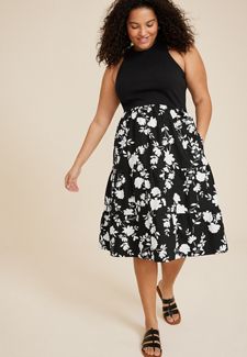 Plus Size Tiered Tank Dress