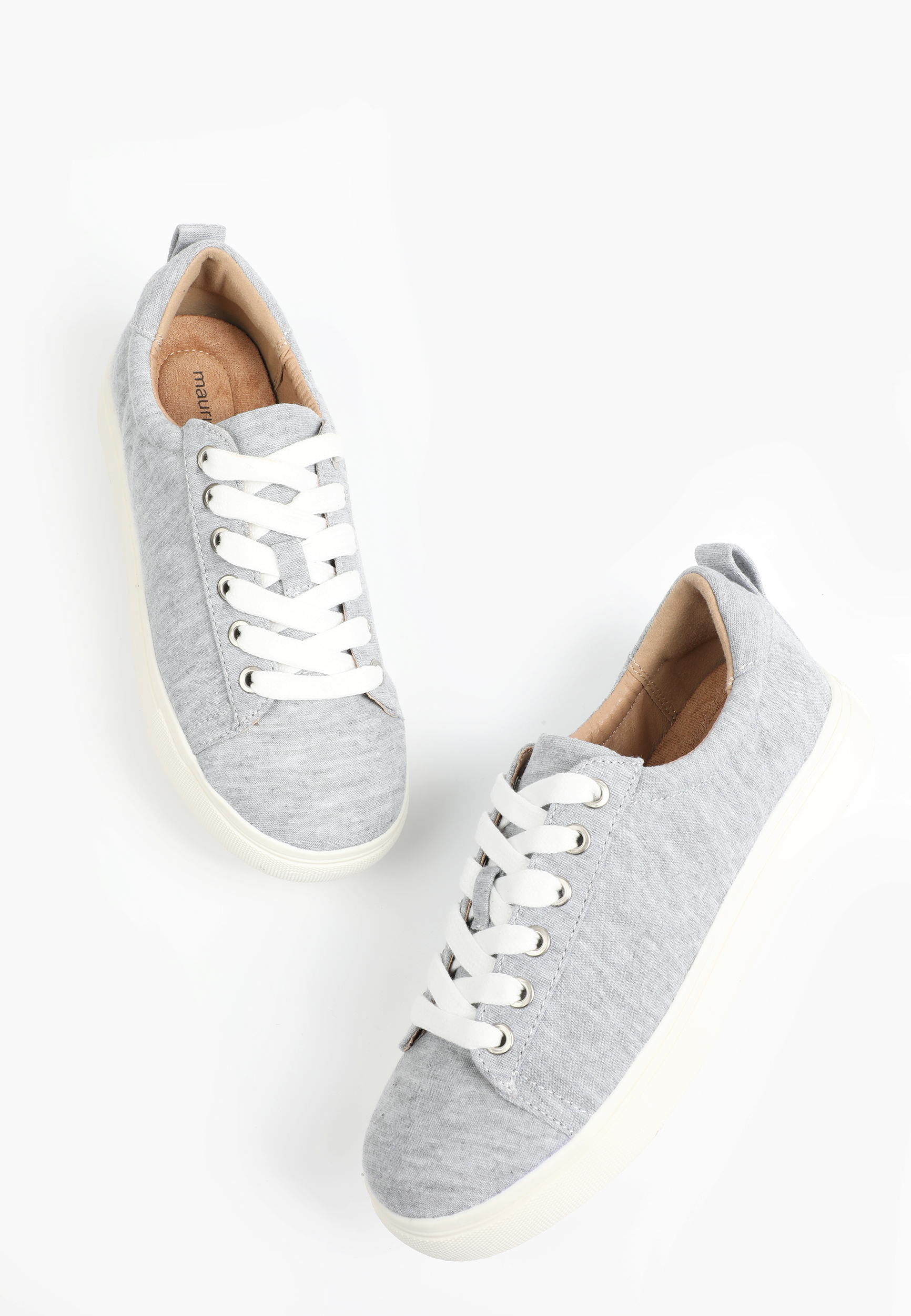 SuperCush Kendall Lace Up Sneaker, GRAY, large