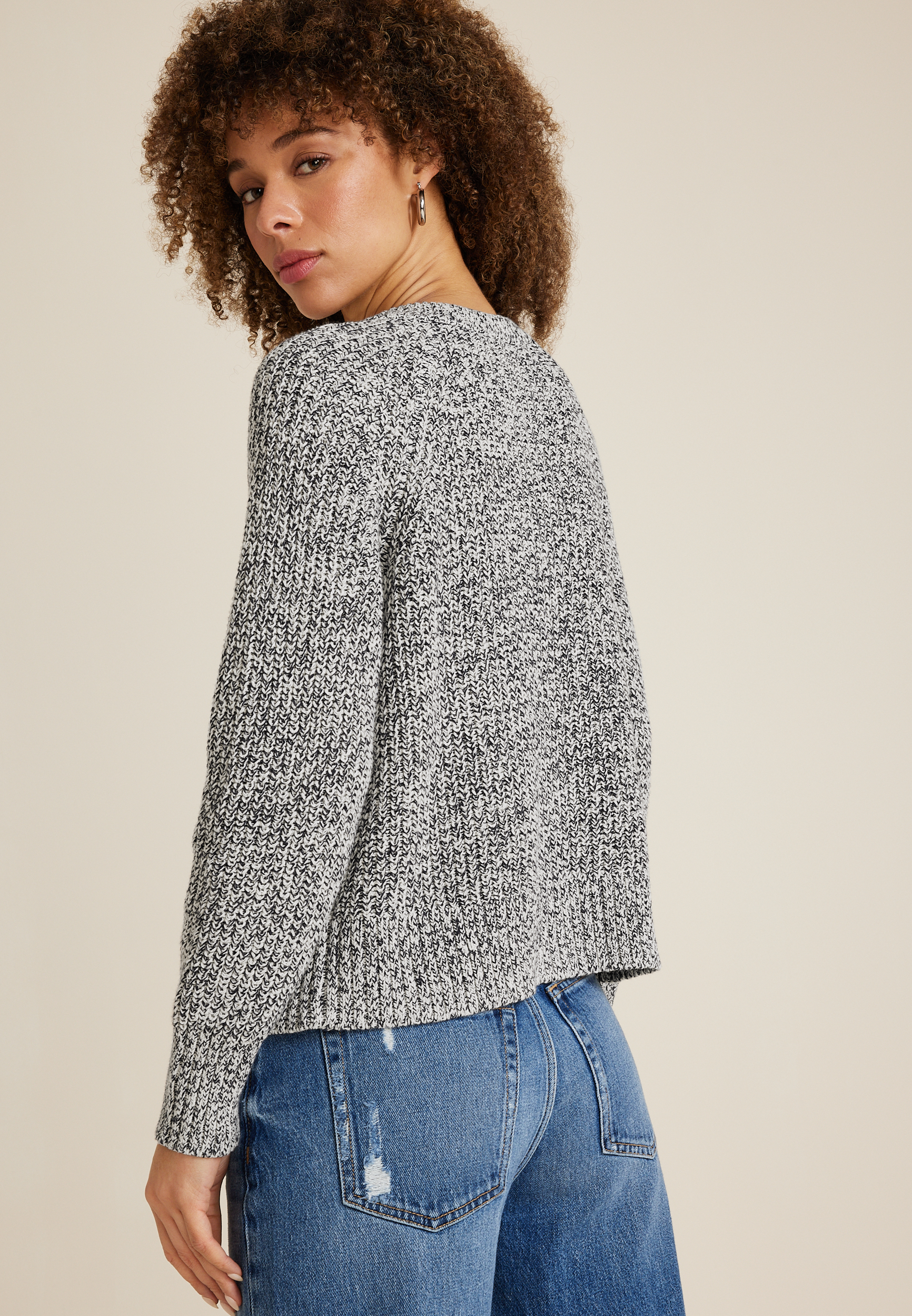 Bomber Button Up Cardigan