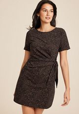 24/7 Tie Waist Mini Dress, C3681, small