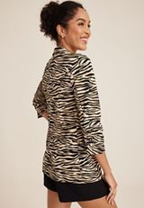 Ever Go One Button Blazer, C9661, small