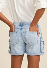 edgely&trade; Cargo Mid Rise 5in Relaxed Boyfriend Short, C2806, small