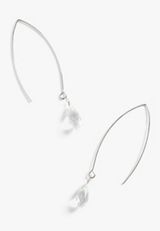 Crystal Stone Drop Earring, C431, small