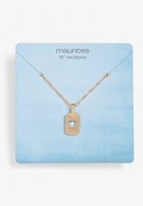 Gold Heart Cut Out Pendant, C605, small