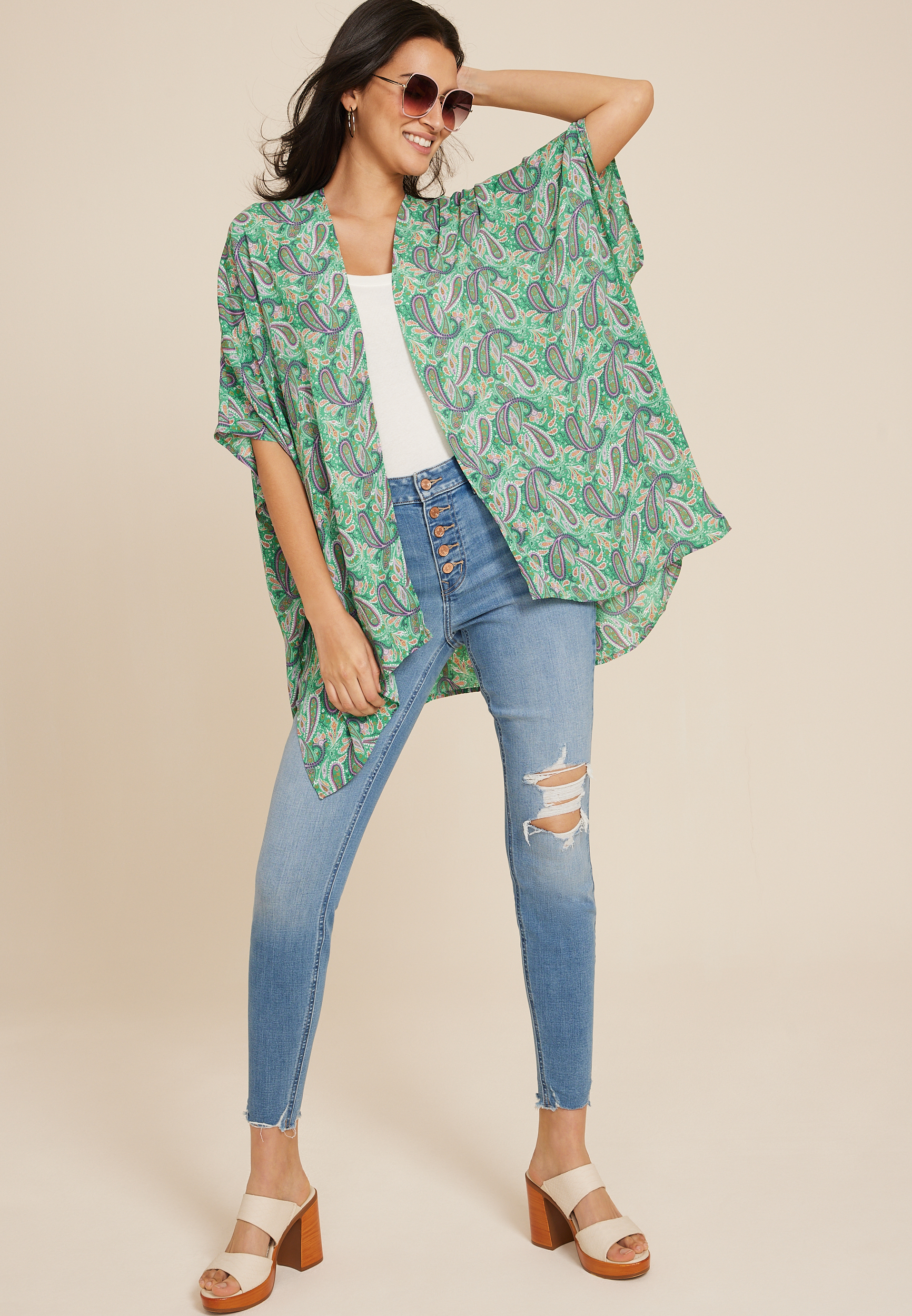Paisley Kimono, C8268, large
