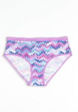 True Stretch Jersey Zig Zag Bikini Panty, C1524, small