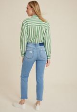 Flying Monkey&trade; High Rise Ripped Straight Jean, C3337, small