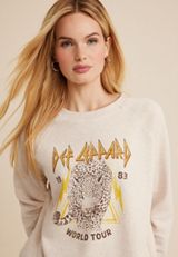 Def Leppard 1983 World Tour Sweatshirt, C2445, small