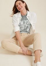 New York City Graphic Tee, C829, small