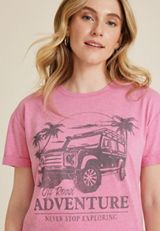 Off Road Adventure Jeep Graphic Tee, C6475, small