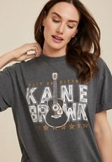 Kane Brown Drunk Or Dreaming Oversized Country Graphic Tee, C125, small
