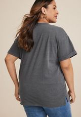 Plus Size Kane Brown Drunk Or Dreaming Oversized Country Graphic Tee, CHARCOAL, small