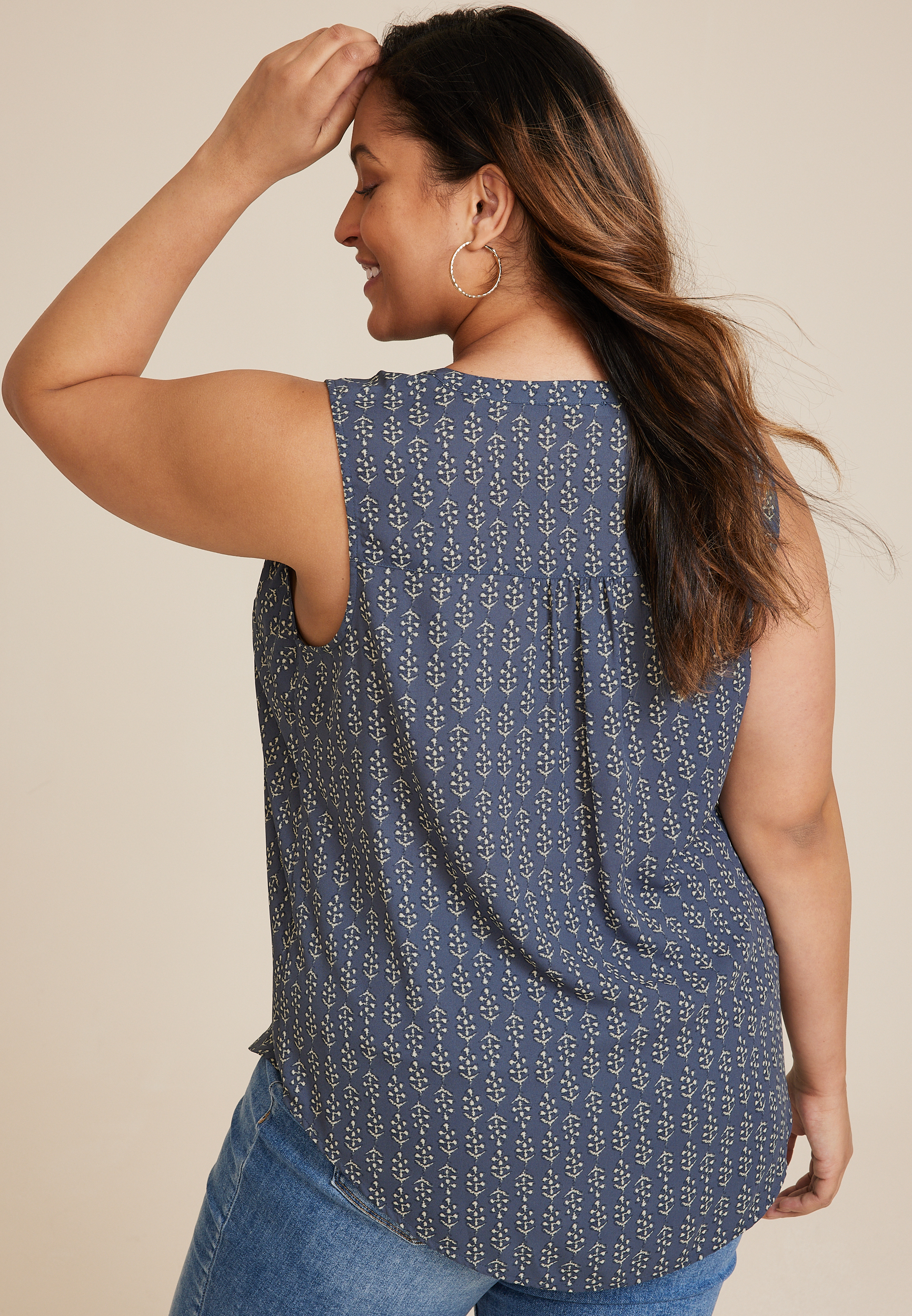 Plus Size Atwood Tank Top, C1505, large