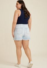 Plus Size m jeans by maurices&trade; Sculptress High Rise A Line 5in Short, C2806, small